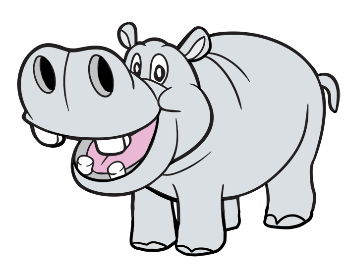 hippo clipart