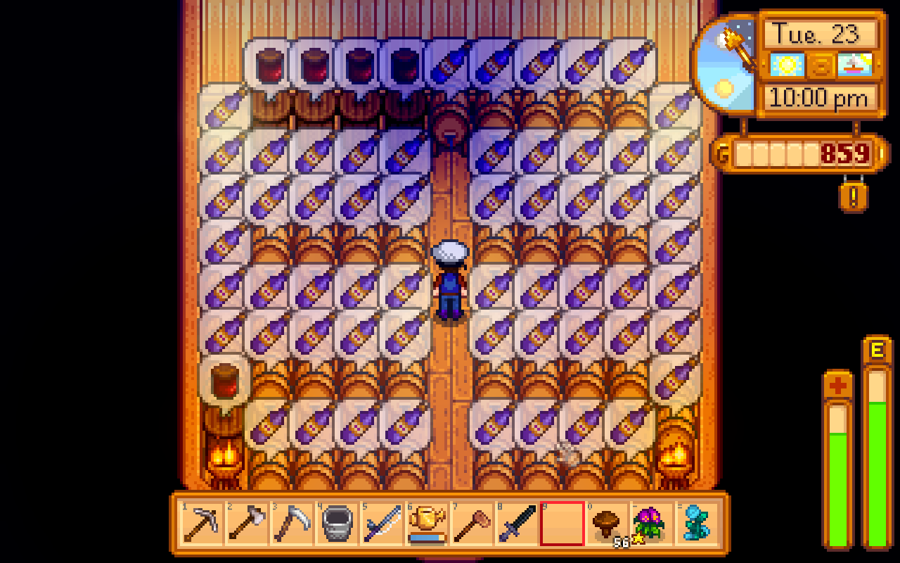 stardew valley blueberry wine