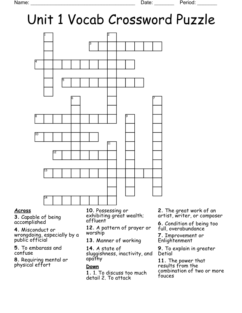 affluent crossword