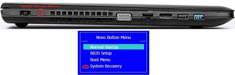 recovery lenovo pc