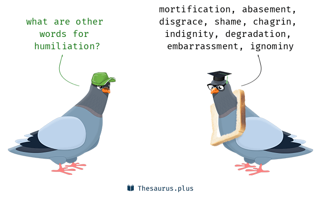 synonym humiliation