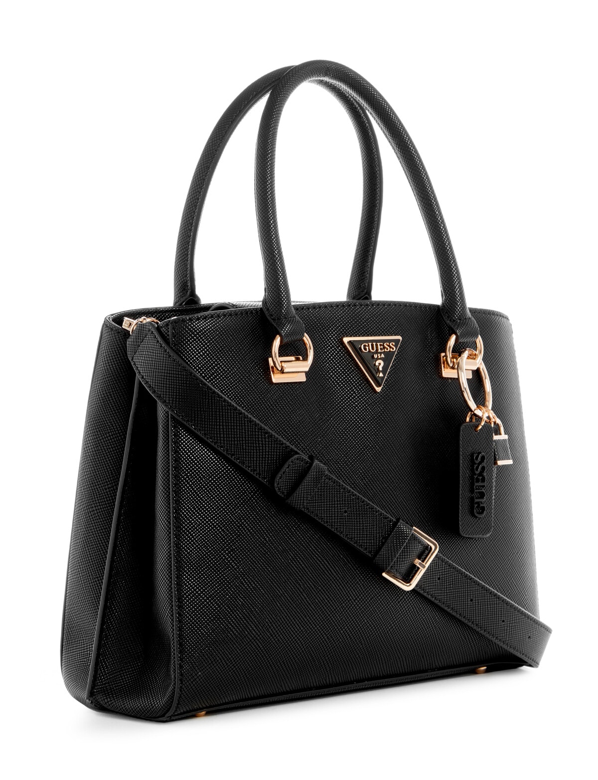 black handbag guess