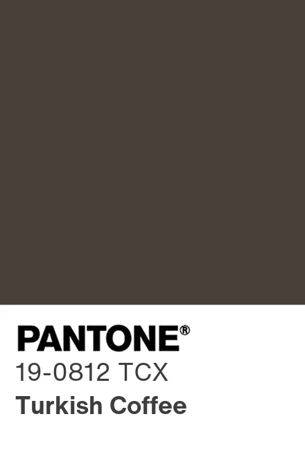 turkish coffee pantone