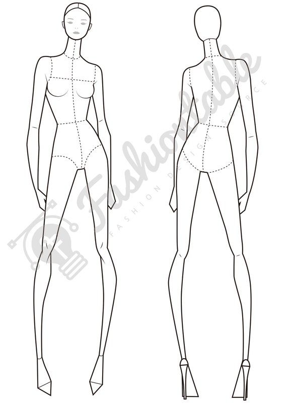 fashion female template