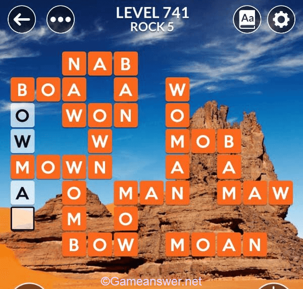 wordscapes level 741