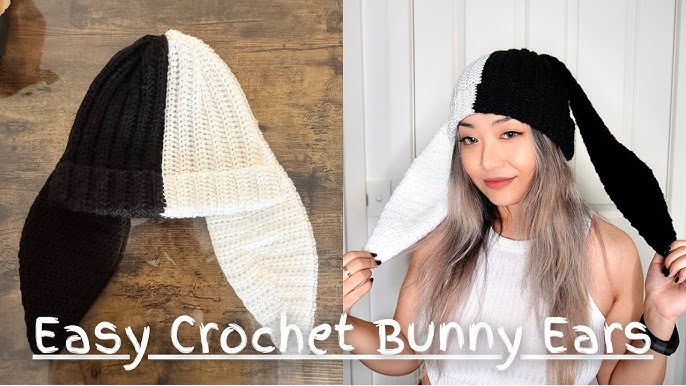 crochet rabbit hat