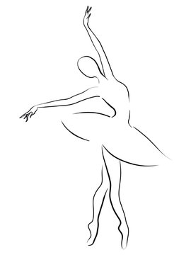 ballet drawing