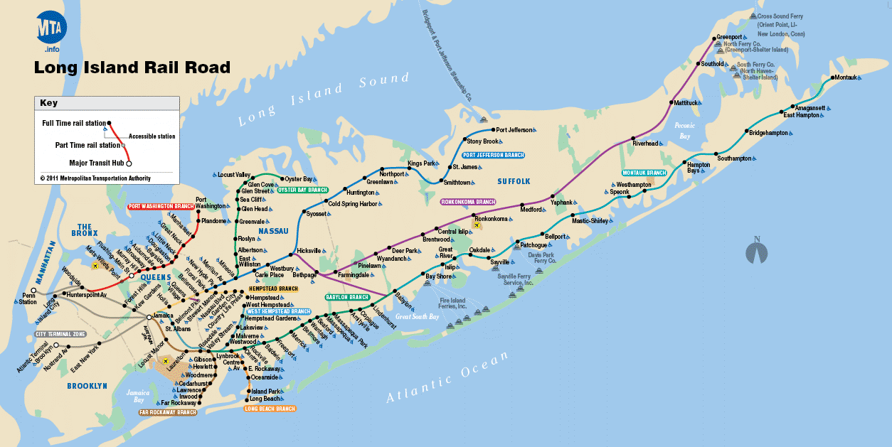 long island railroad schedule