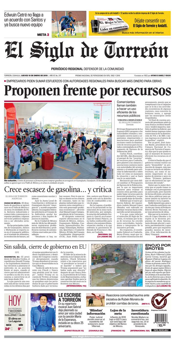 periodico el siglo de torreon