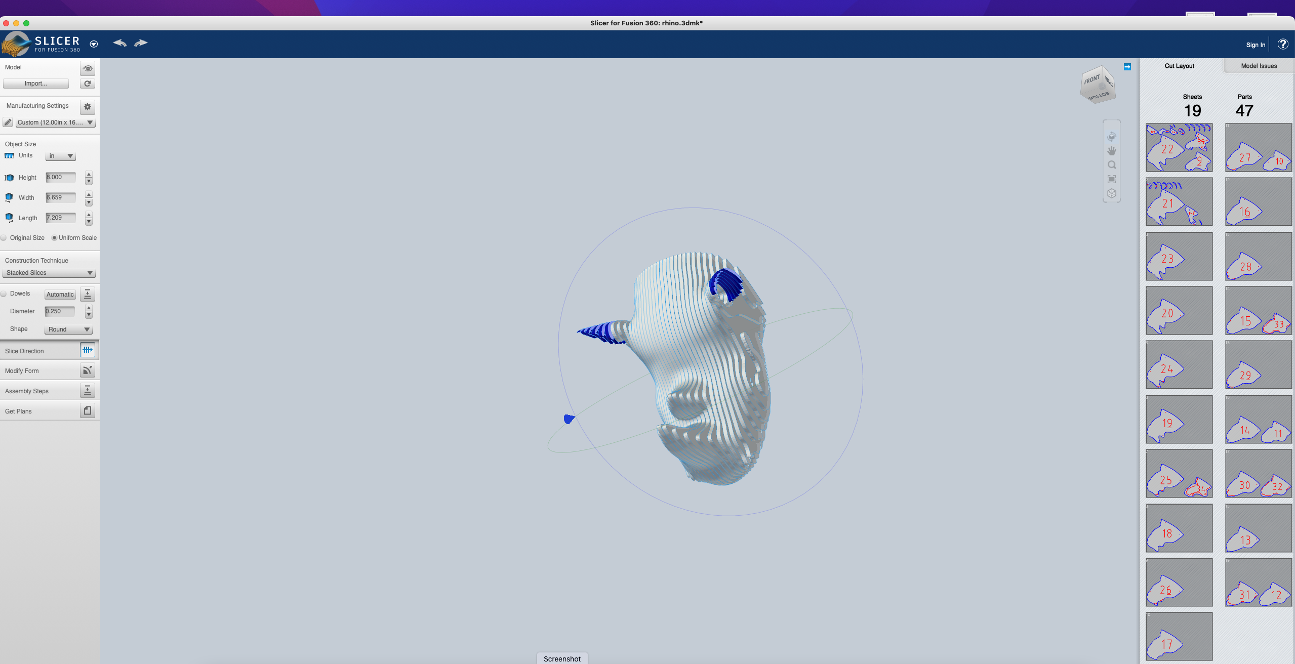 fusion 360 slicer plugin