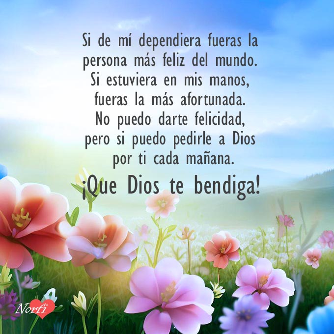 frase bendiciones