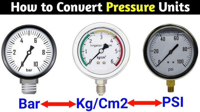 bar vs kg cm2