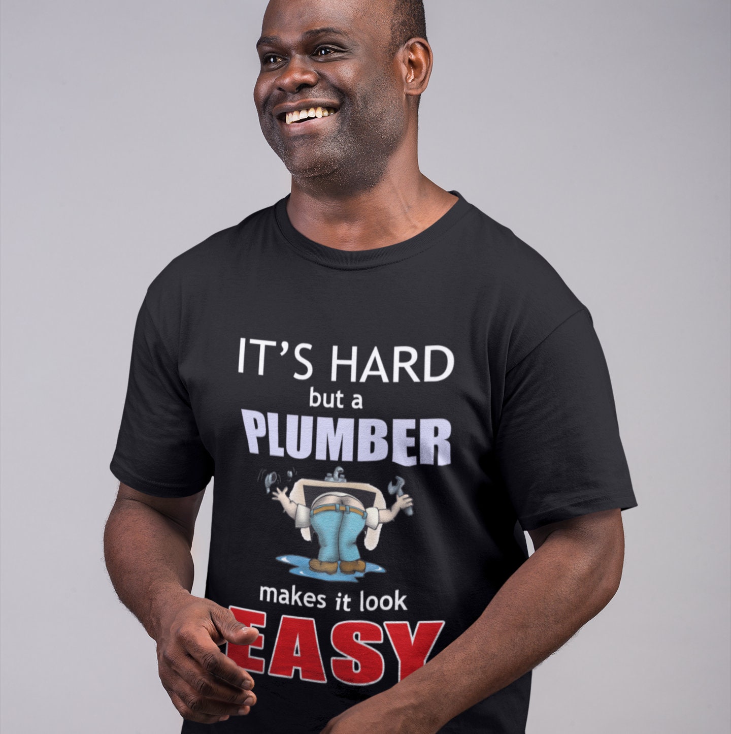 t shirt for plumbers crack