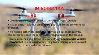 drone technology ppt