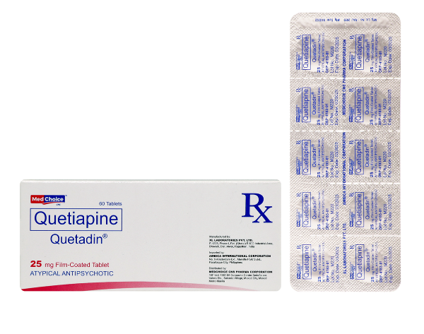 quetiapine film coated tablets