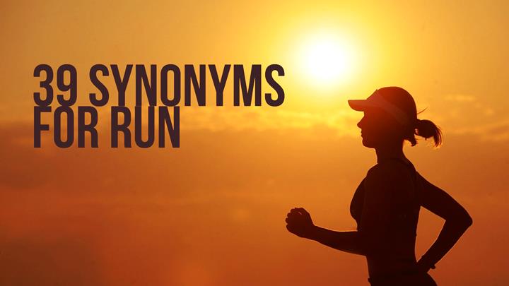 synonym of run