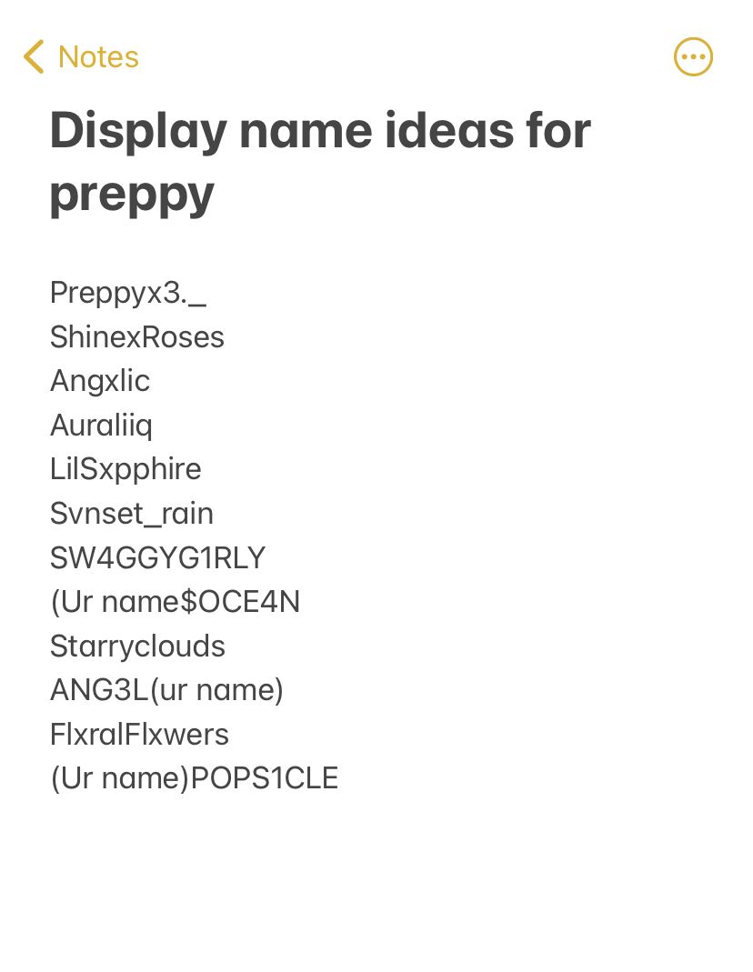 cool usernames for roblox