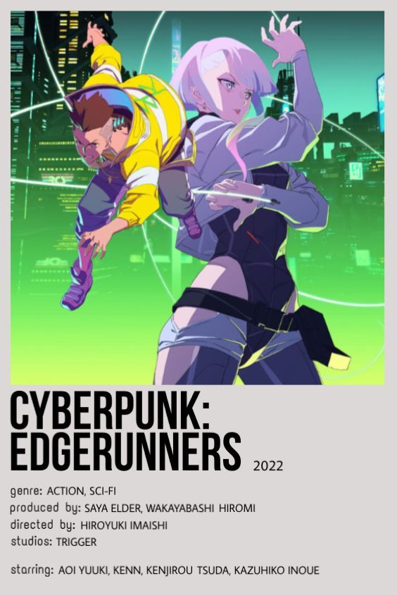 cyberpunk edgerunners poster