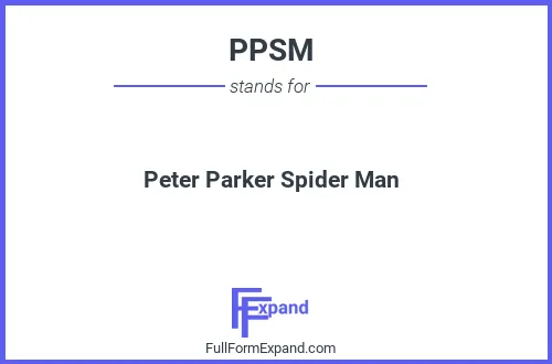 ppsm full form