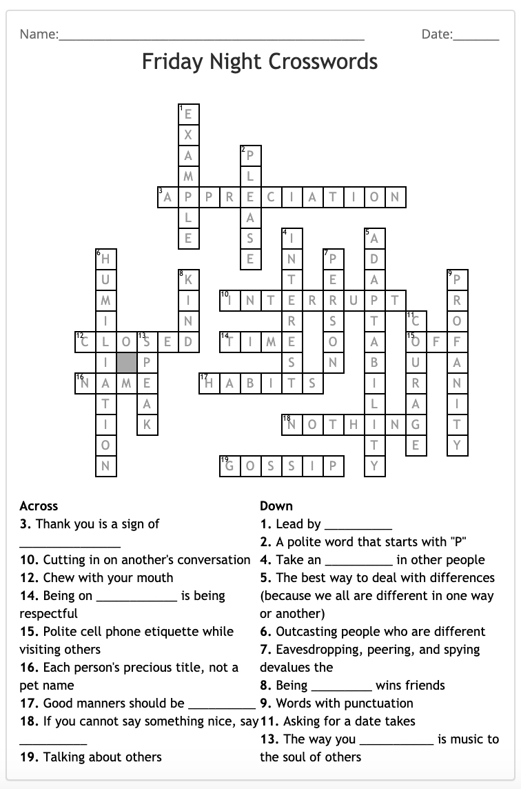 devalues crossword