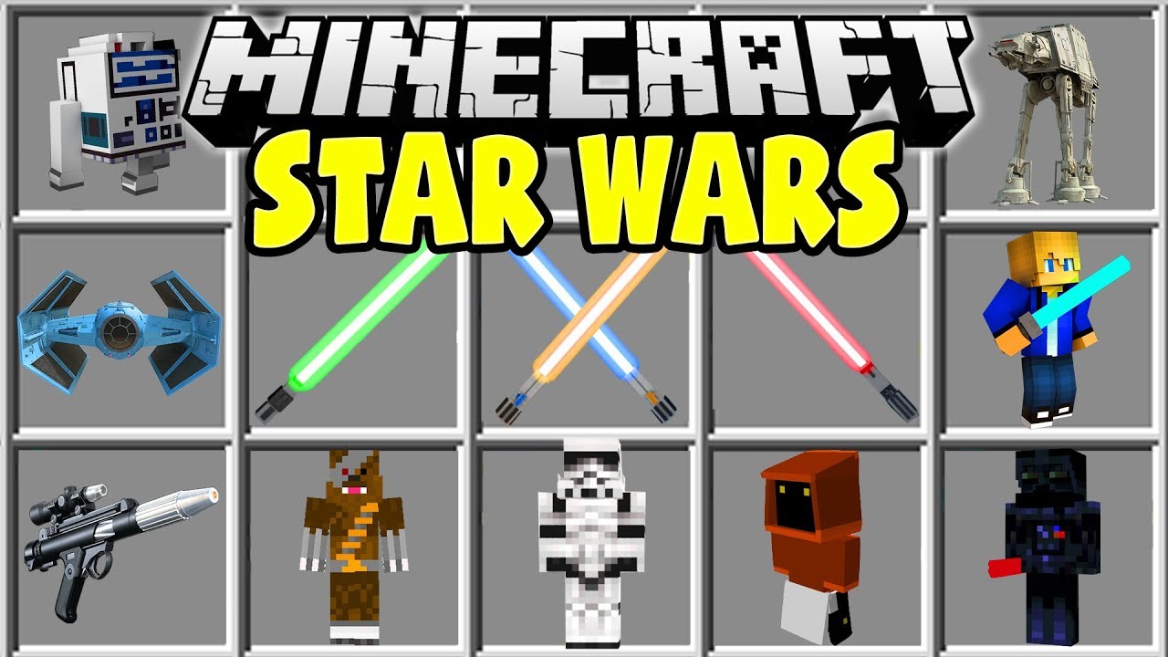 star wars minecraft mod