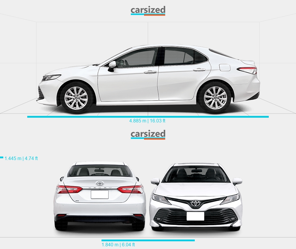 toyota camry length