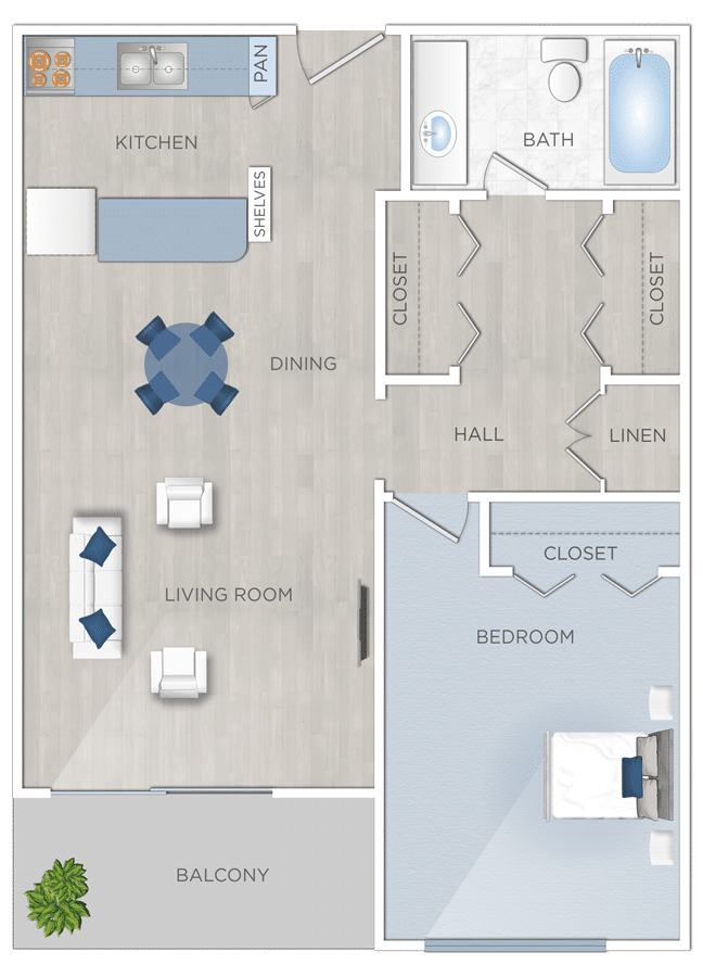 1 bedroom apartments for rent