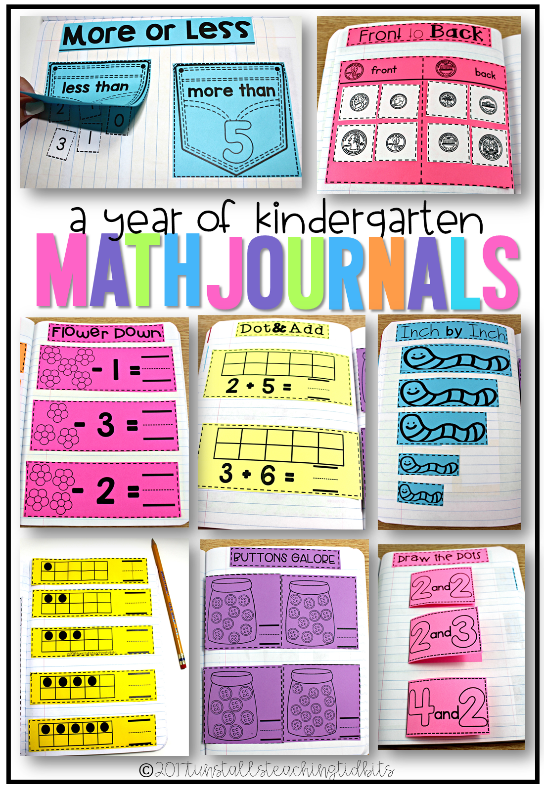 kindergarten math journals