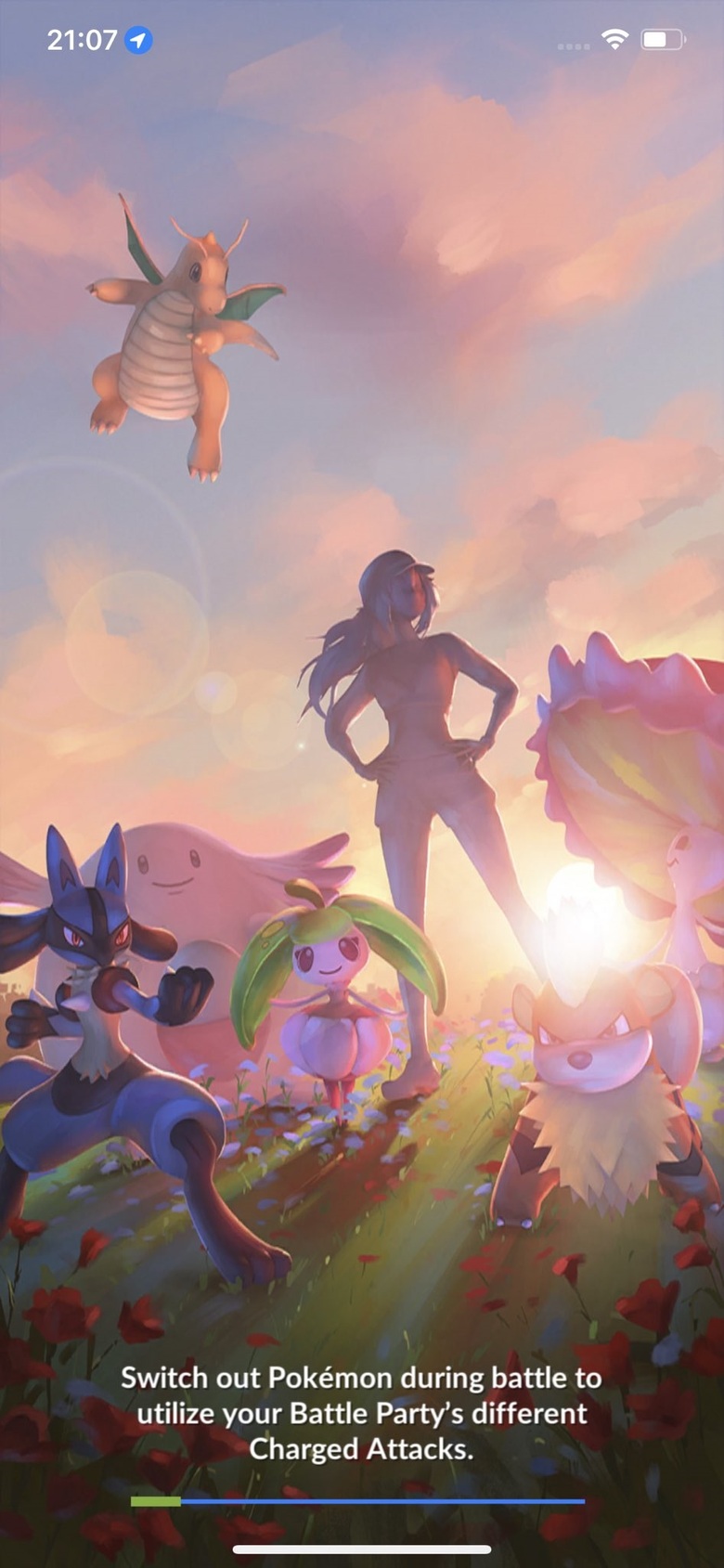 pokemon go new loading screen