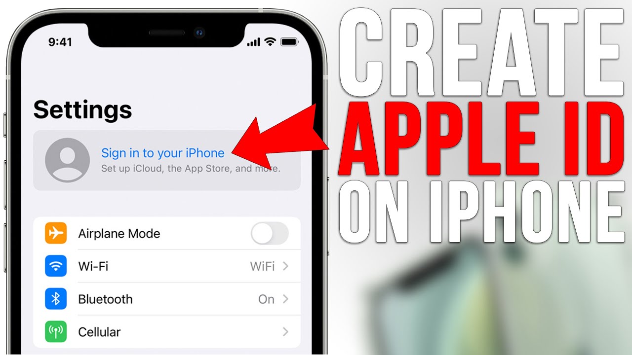 create appleid.apple.com