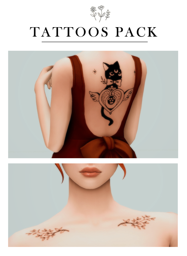 sims 4 tattoo pack