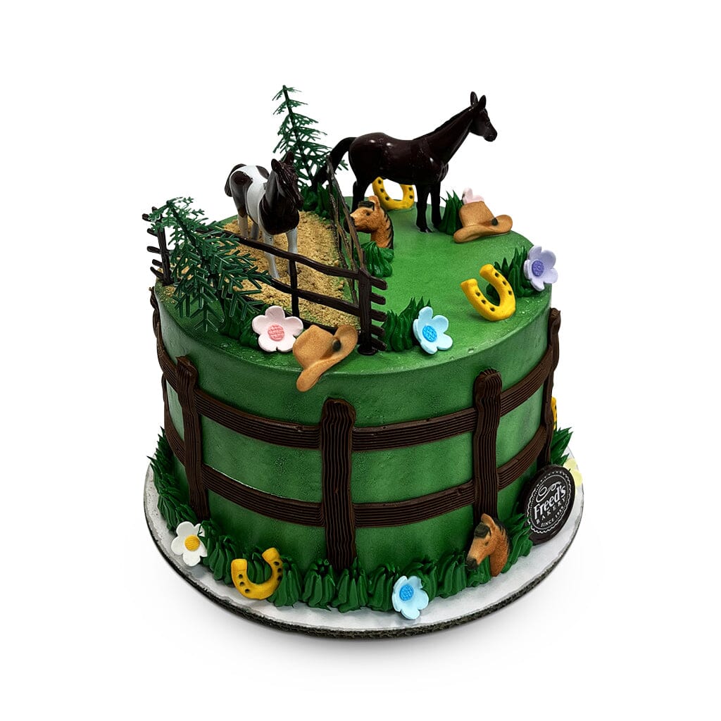 horse themed cakes for adults