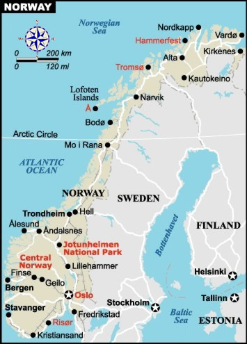 norway weather forecast