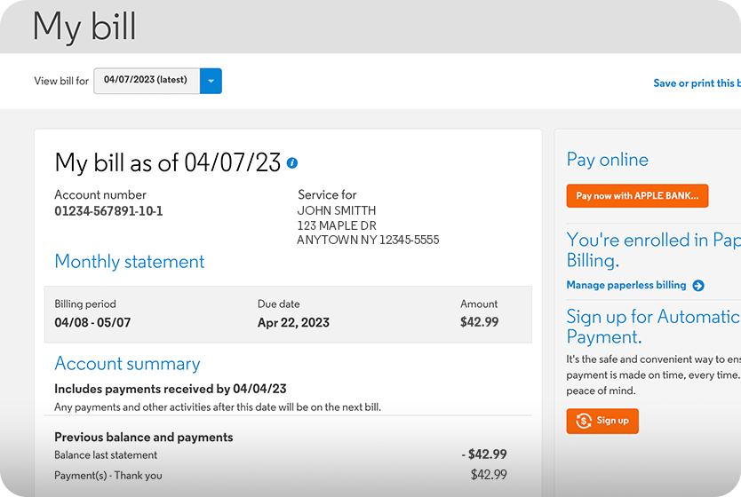 altice one pay bill