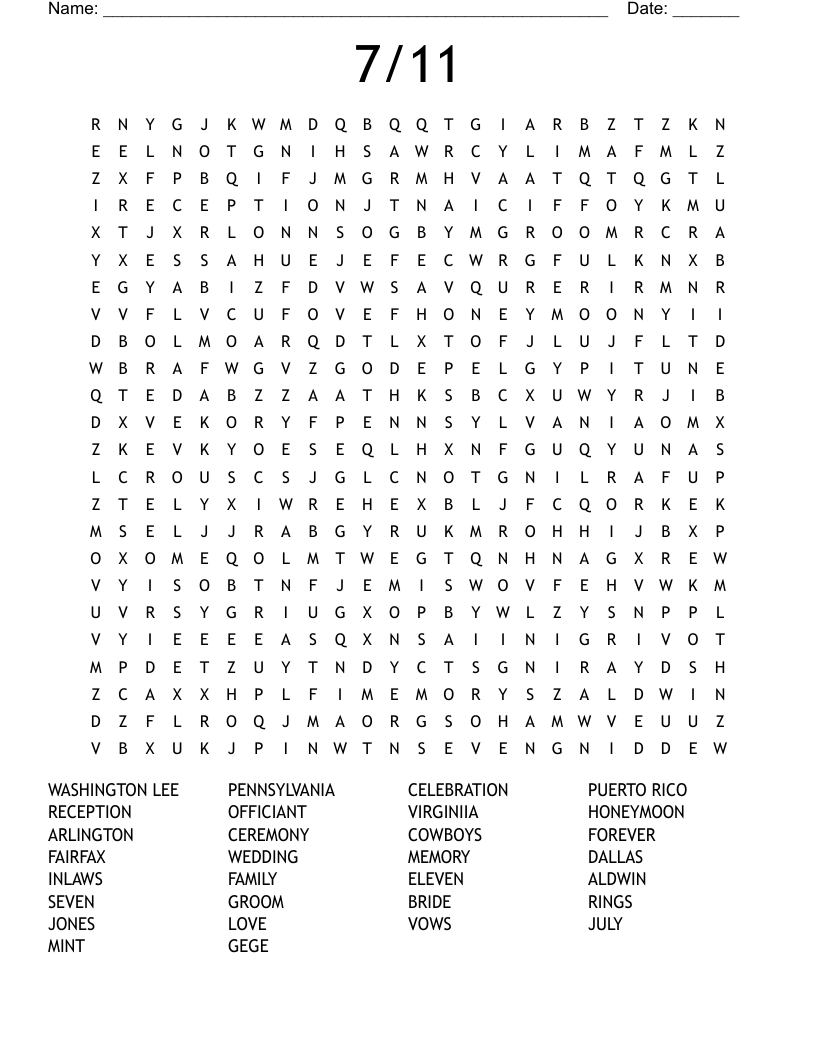 seven word finder