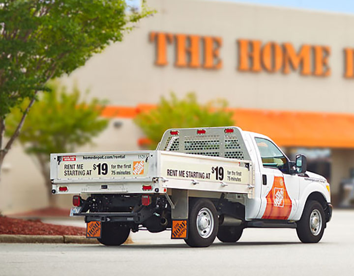 home depot rent