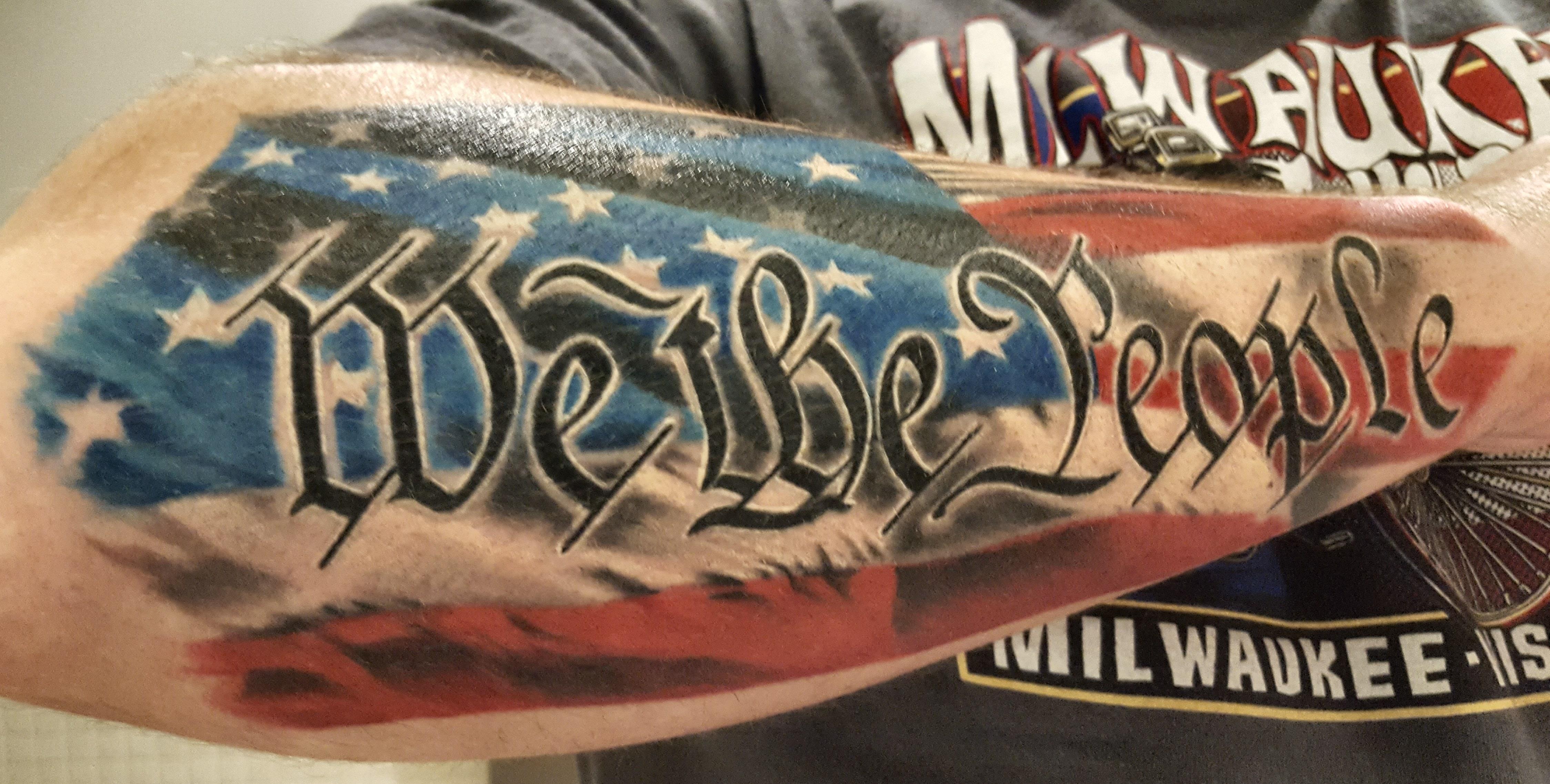 we the people tattoo