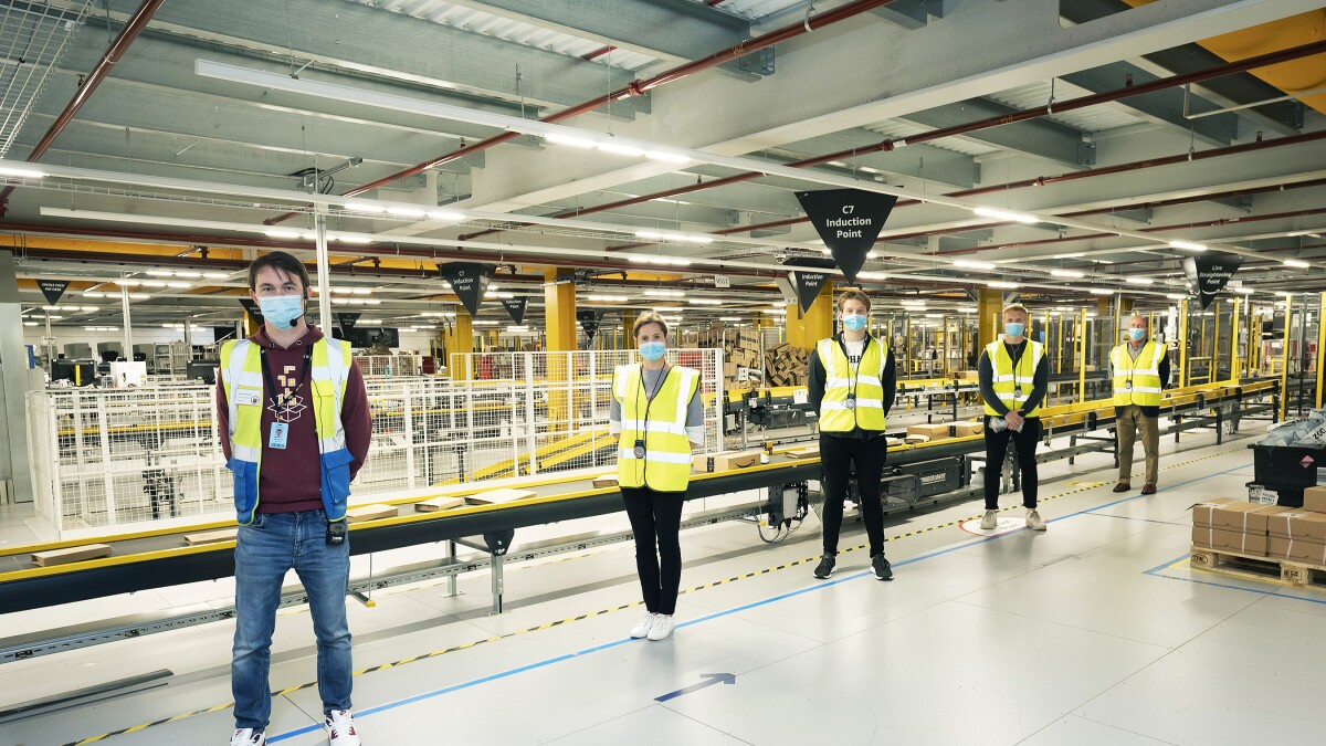 amazon fulfilment centre tours - bhx4