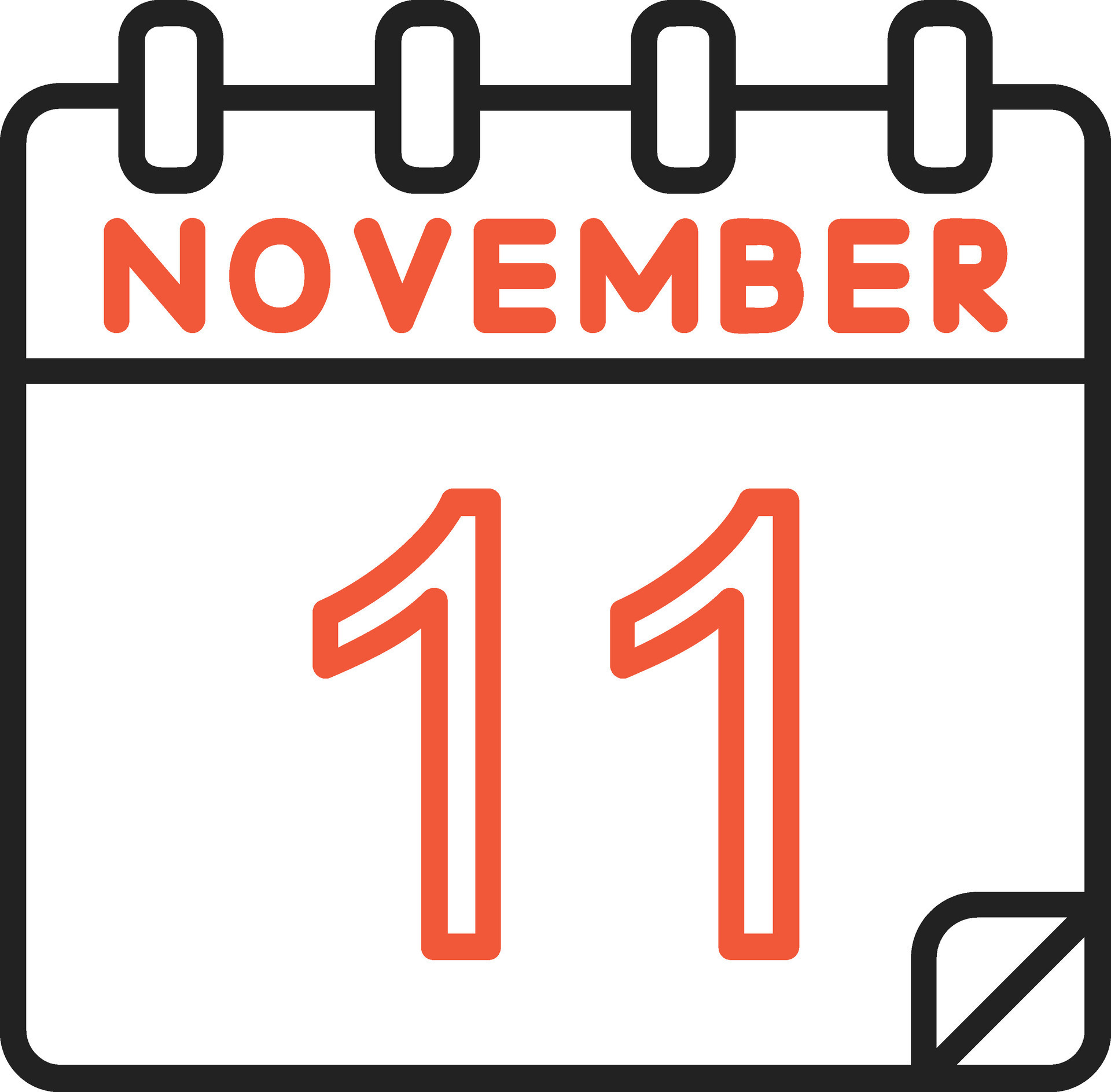 november 11 clipart