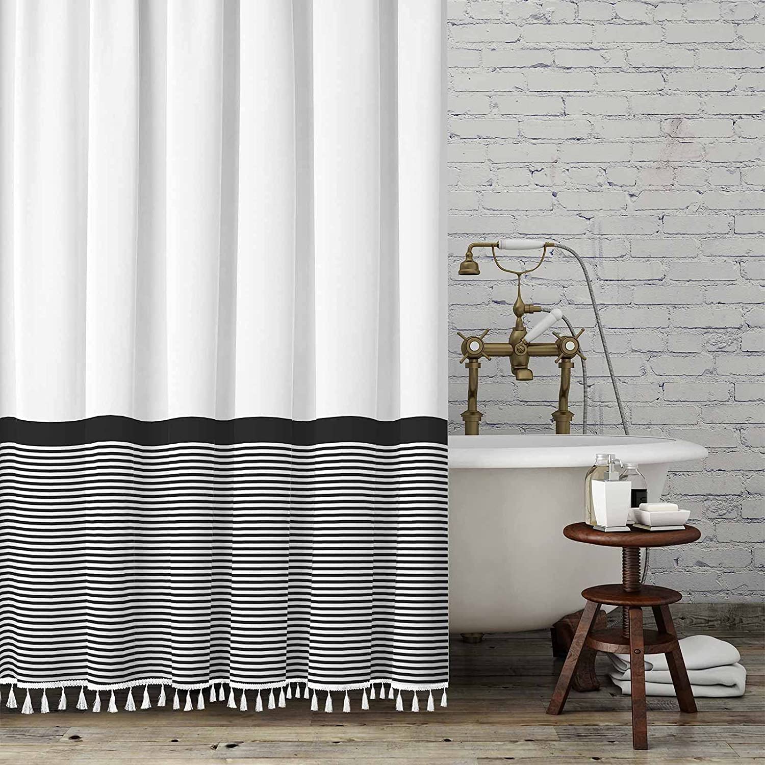 96 inch long shower curtain