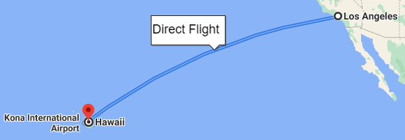 fly los angeles to hawaii