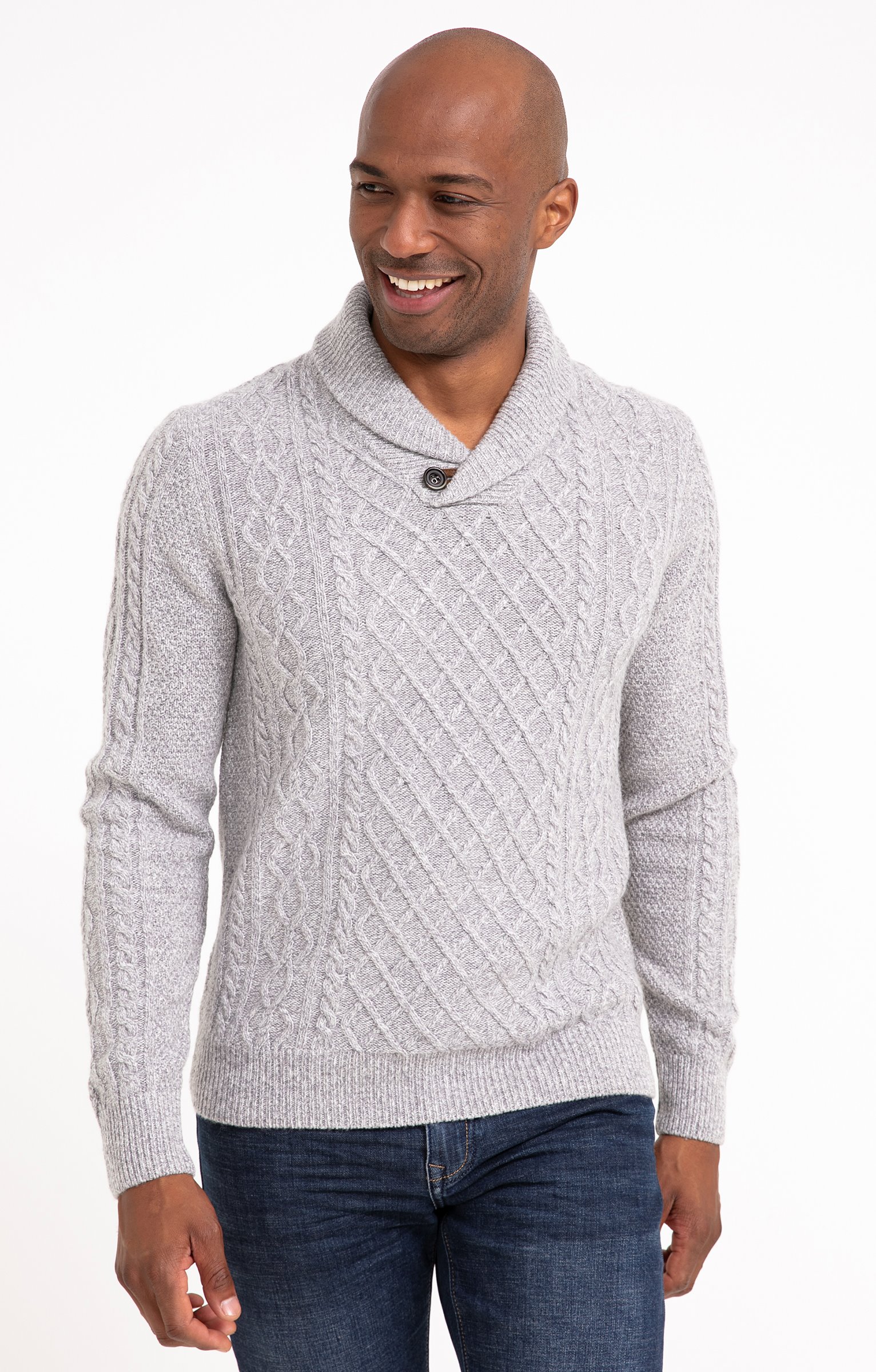 pull col chale pour homme