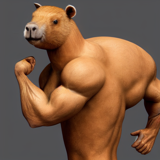 capybara muscles