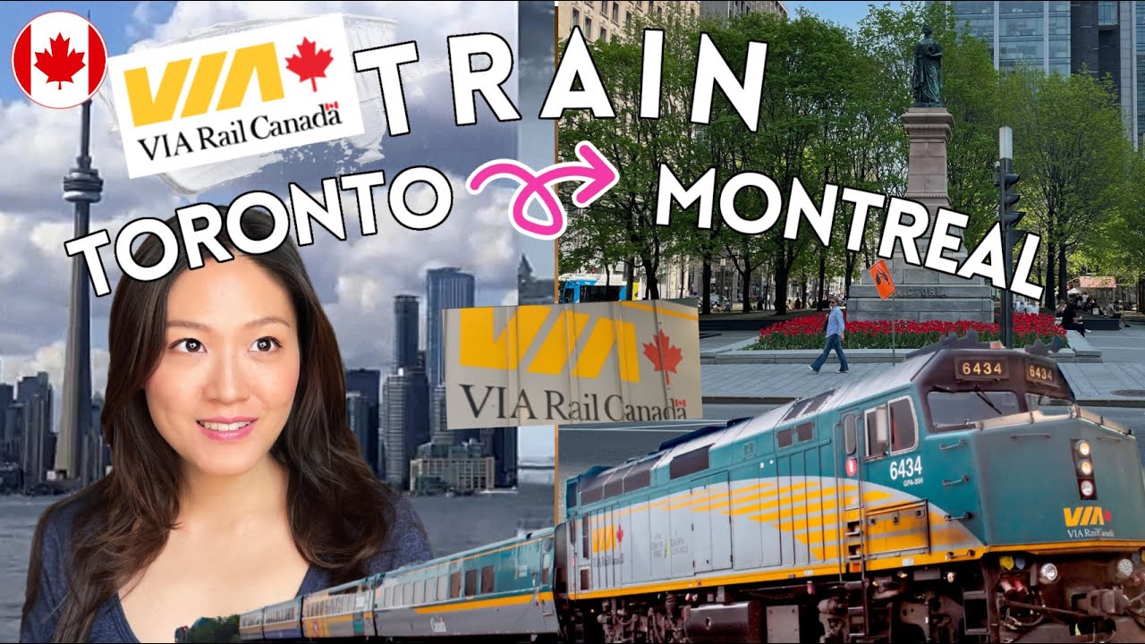 train travel toronto to montreal