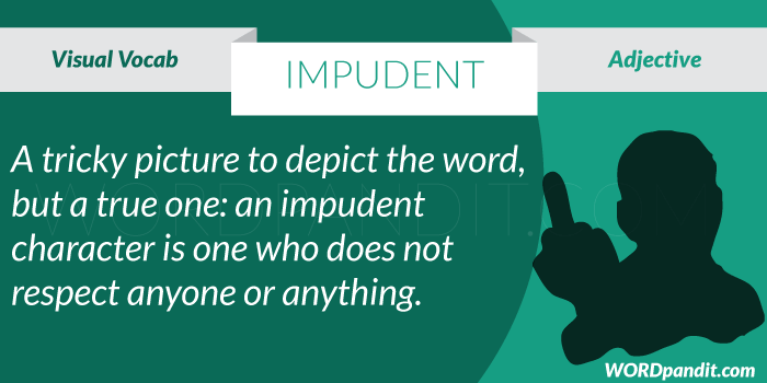 impudent define