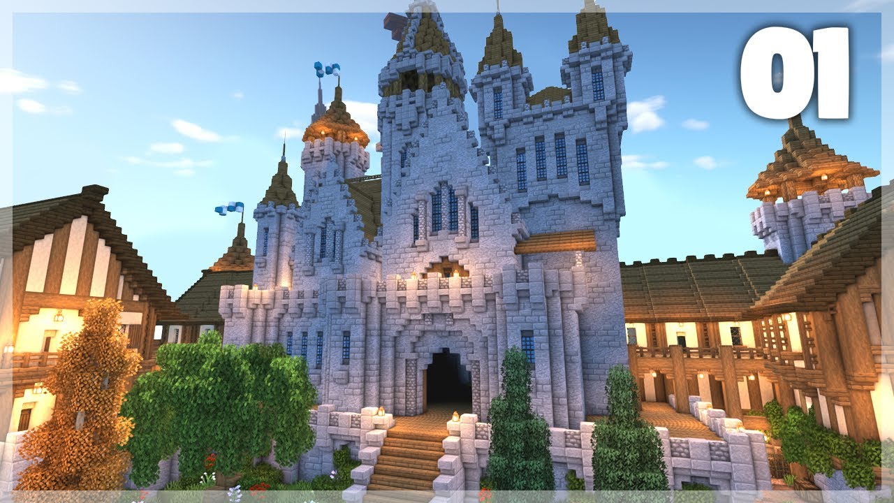 minecraft medieval castle