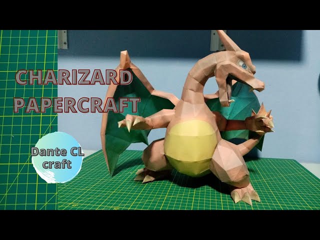 charizard papercraft