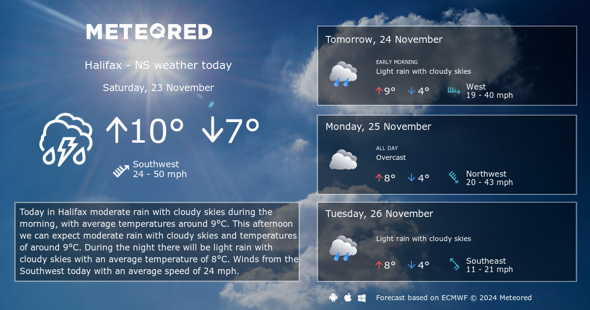 long range weather forecast halifax nova scotia