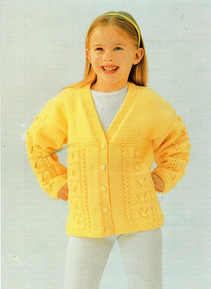 8 ply childrens knitting patterns free