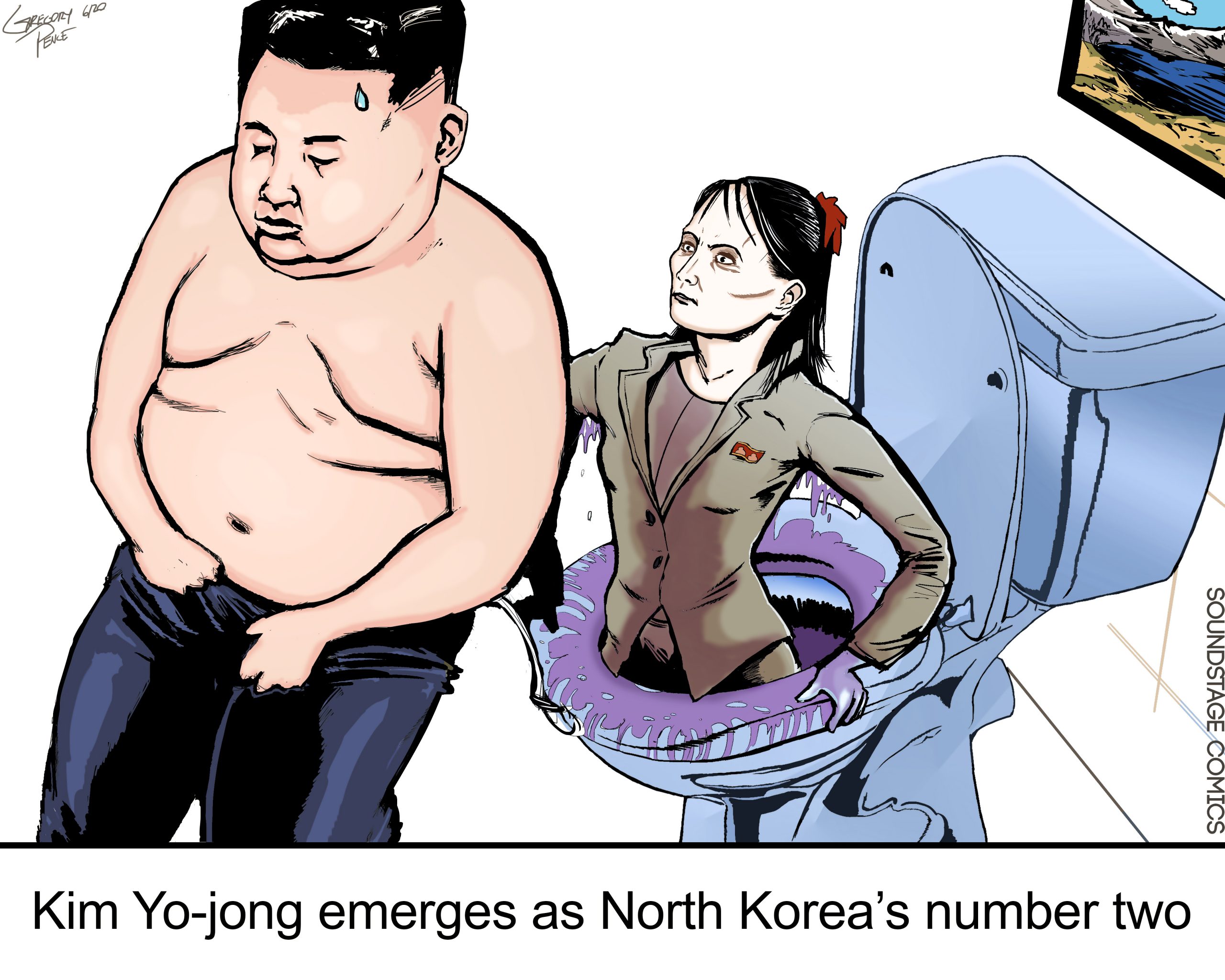 kim cartoon.yo